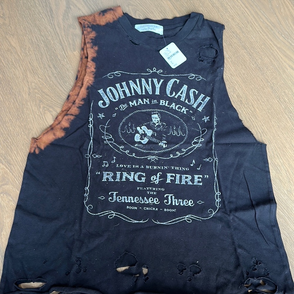 NWT Johnny Cash free people x daydreamer tank size L